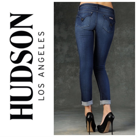 Hudson Jeans Denim - NWT Hudson Bacara Straight Crop Distressed Jeans